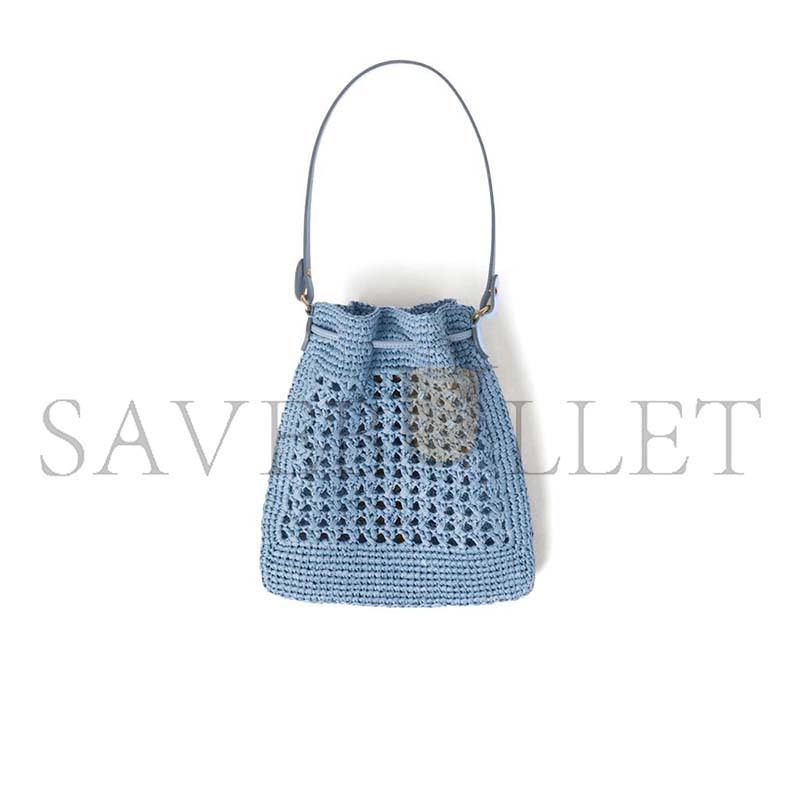 MIU MIU WOVEN FABRIC MINI BAG 5ND016 (23*20cm)